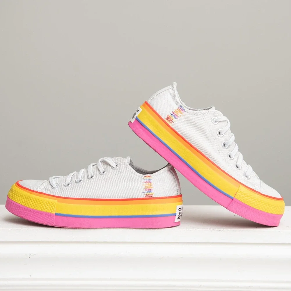 Converse Chuck Taylor Platform Sneakers Summer Chunky GirlCore Playful Bright